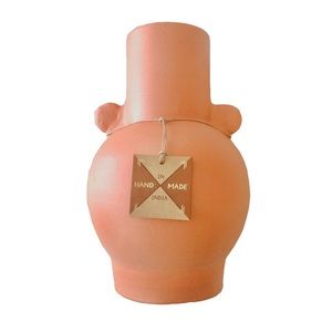 🆕 Artisan Terracotta Vase MED-LRG Home Decor Accent NWT